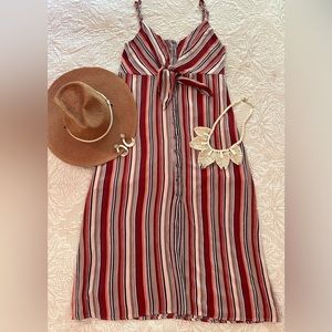 Striped Anamá midi dress, size L